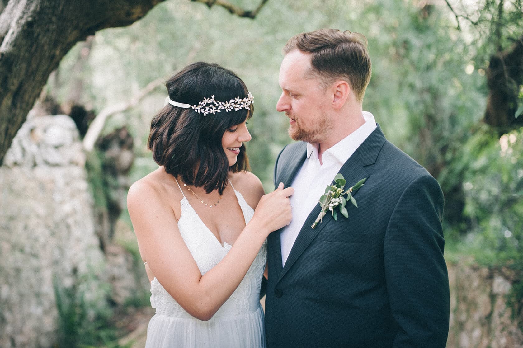 Clara and Toph at their destination wedding villa in Sitges - Barcelona Wedding Photographer