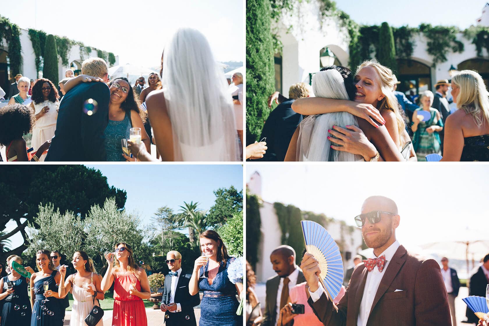 Wedding photographer Tsega & Anders capture joyous moments at S'Agaro, Spain wedding. - Barcelona Wedding Photographer
