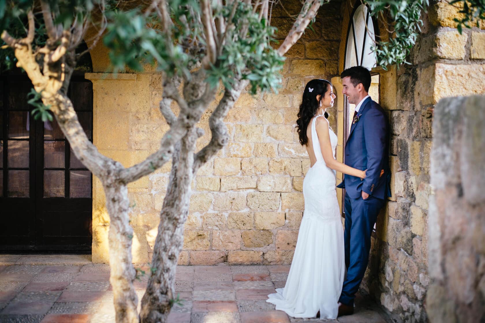 Marina & Peter wedding photography at Castell de Tamarit, Sitges. - Barcelona Wedding Photographer