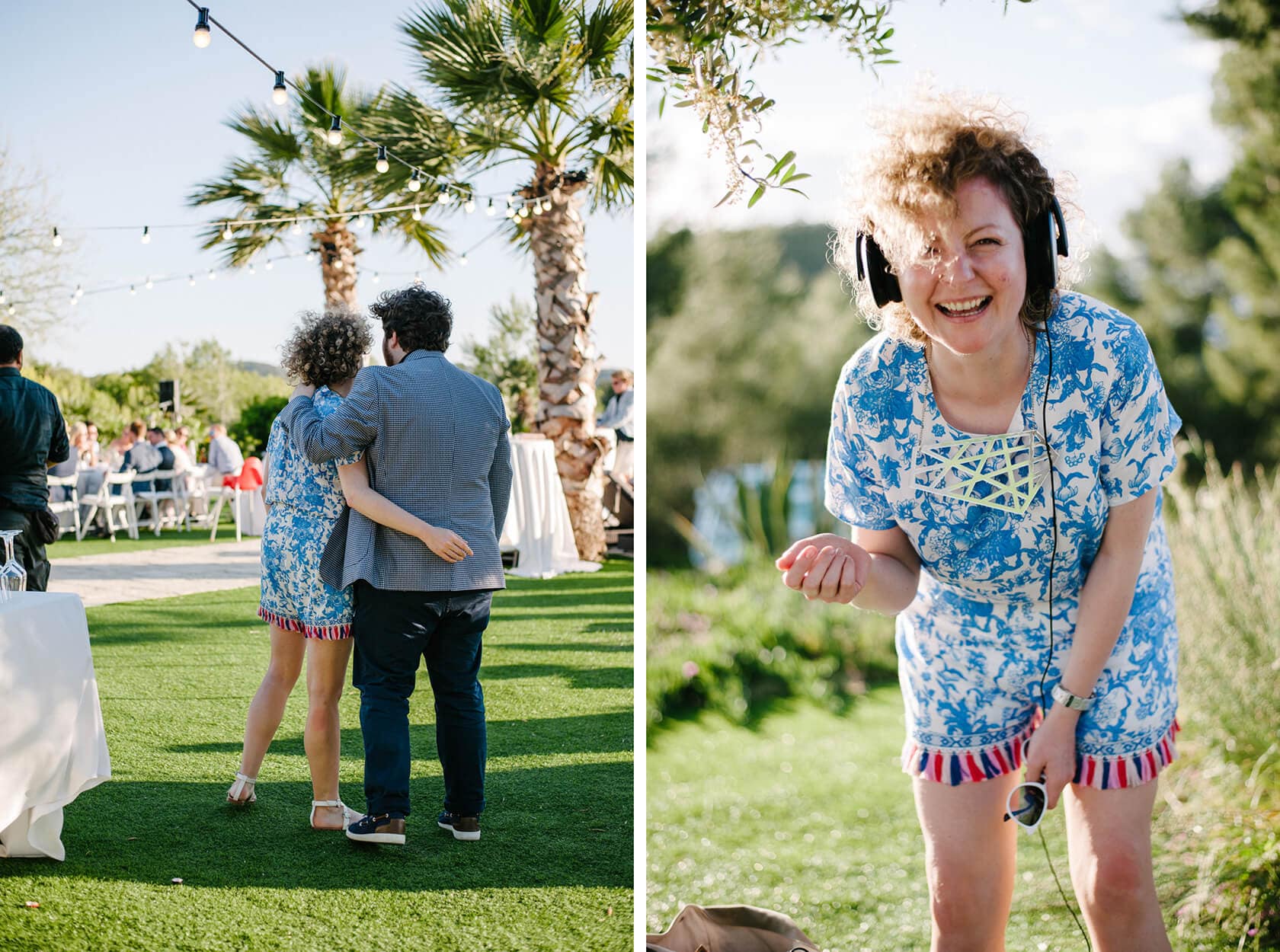 Couple dancing at Casanova Estate wedding venue. - Barcelona Wedding Photographer