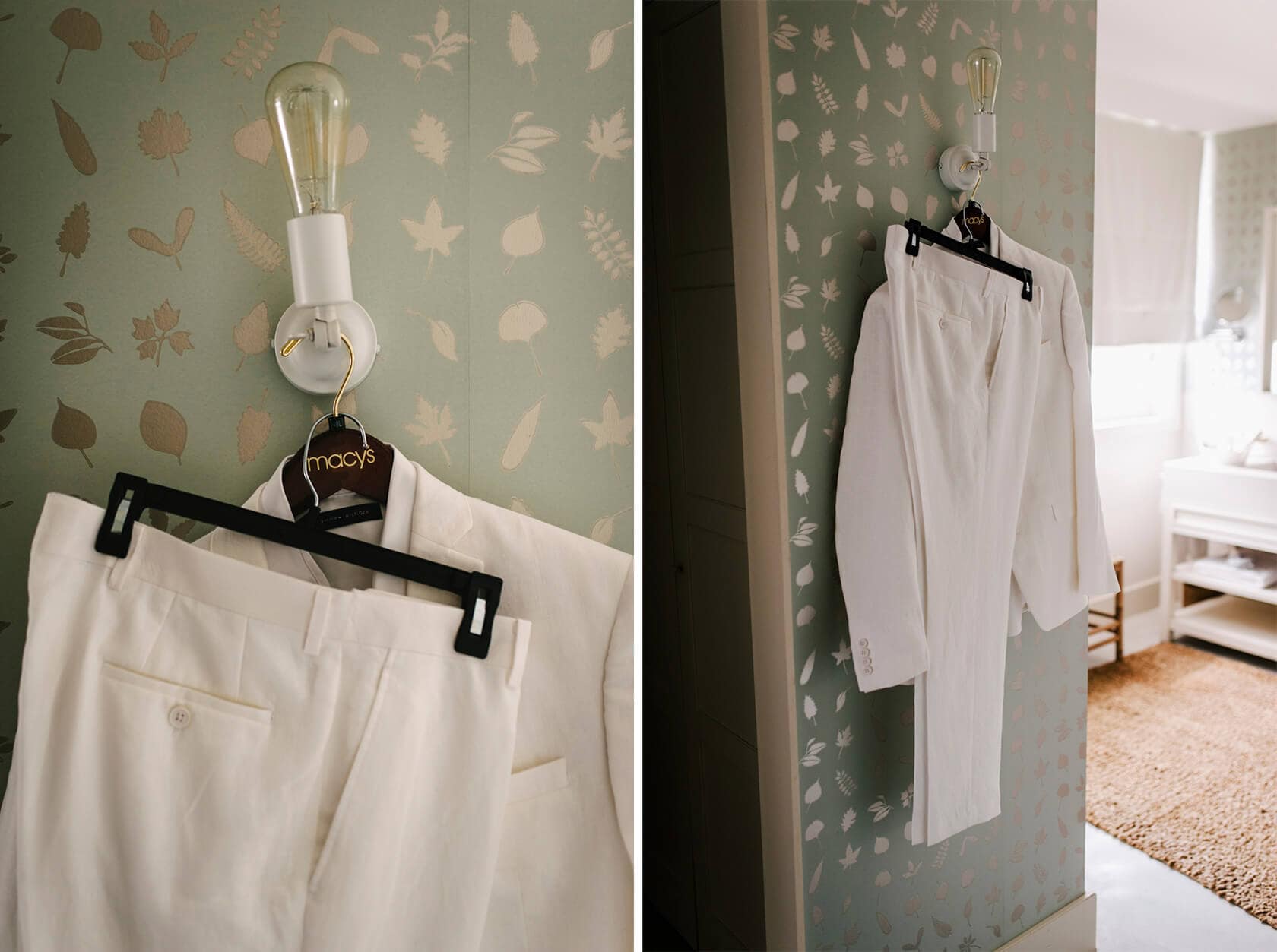 Hayley and Mark, a bride and groom, walk hand-in-hand at their wedding. - Barcelona Wedding Photographer