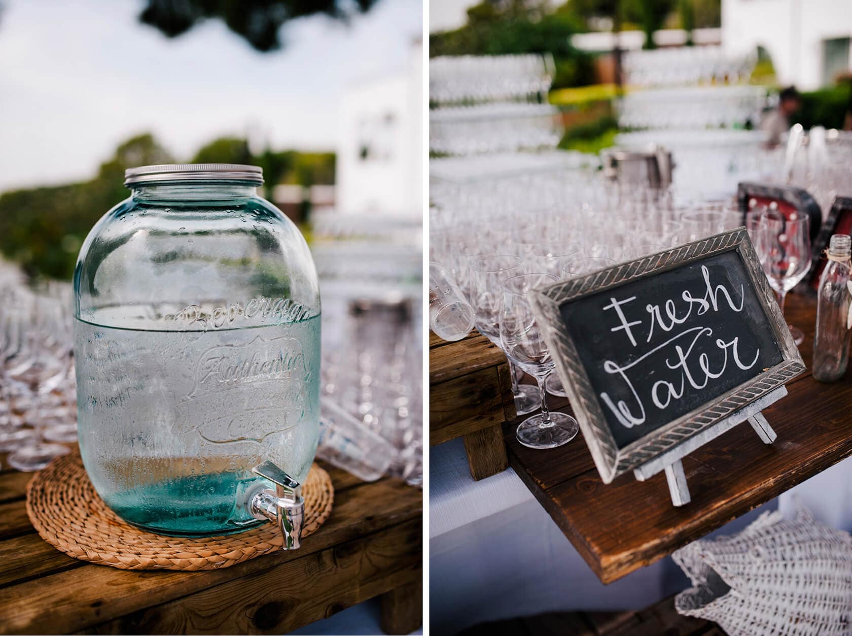 Hayley and Mark, a bride and groom, walk hand-in-hand at their wedding. - Barcelona Wedding Photographer