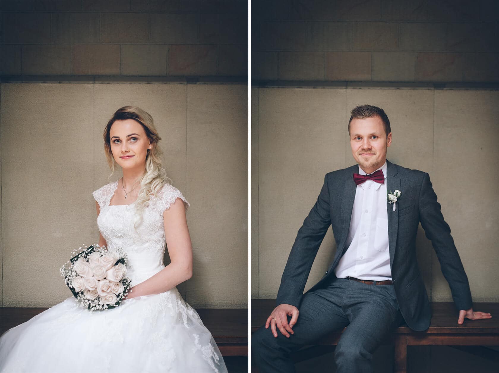 Bride and groom portrait, Barcelona wedding photographer - Barcelona Wedding Photographer