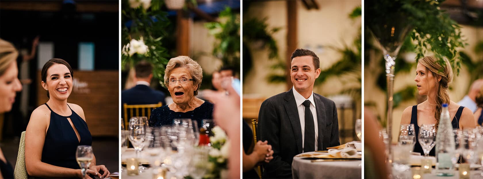 Hayley and Mark, a bride and groom, walk hand-in-hand at their wedding. - Barcelona Wedding Photographer
